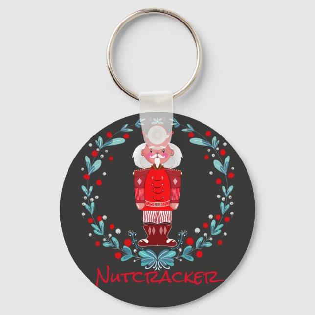 NutCracker T-Shirt Keychain (Front)