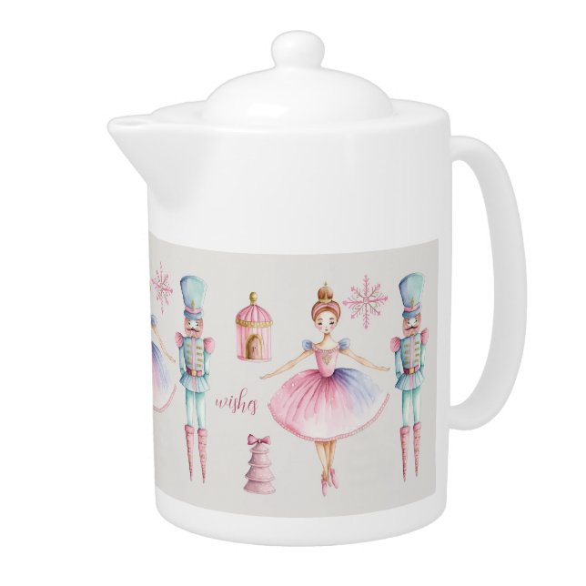 Nutcracker teapot (Right)
