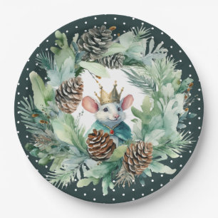 Nutcracker themed Christmas Birthday Paper Plates