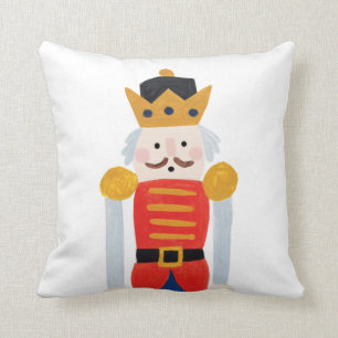 Nutcracker Throw Pillow