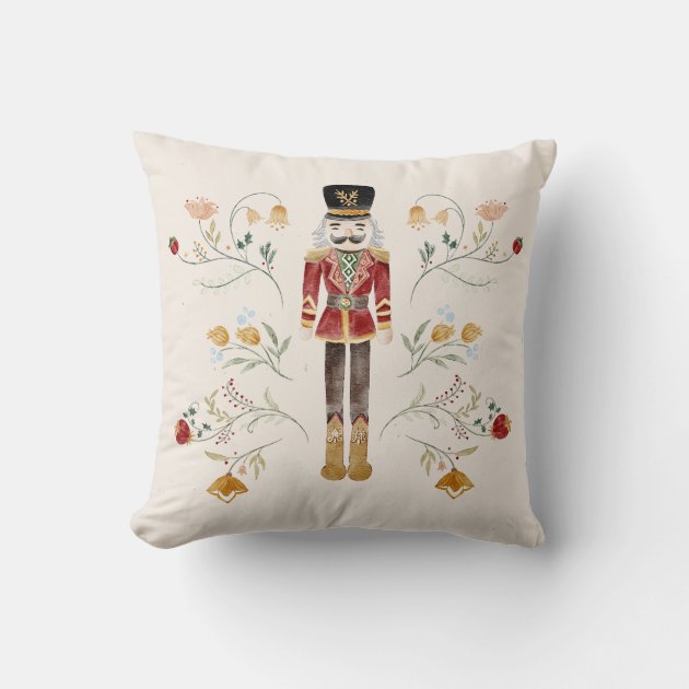Nutcracker Throw Pillow | Zazzle Nutcracker Throw Pillow | Zazzle