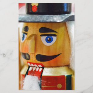 Nutcracker Toy Cute Colorful Design Christmas Art Stationery