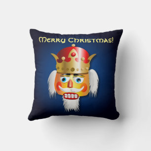 Nutcracker Toy King Throw Pillow