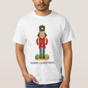 Nutcracker Toy Soldier Christmas Personalized Name T-Shirt
