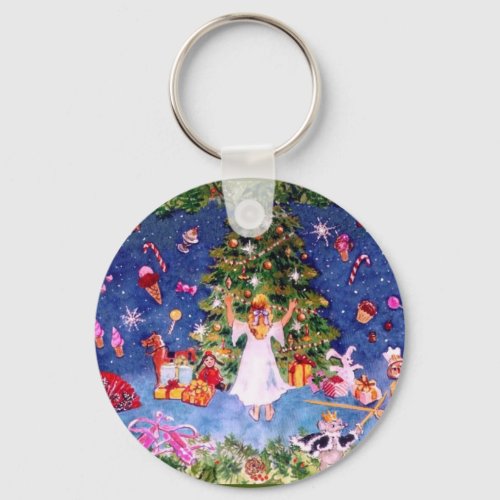 Nutcracker Tree Keychain