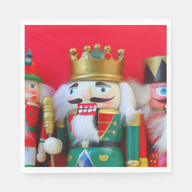 Nutcracker trio paper napkins (Front)