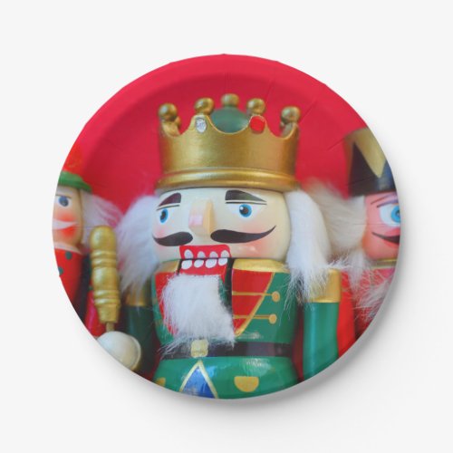 Nutcracker trio paper plates