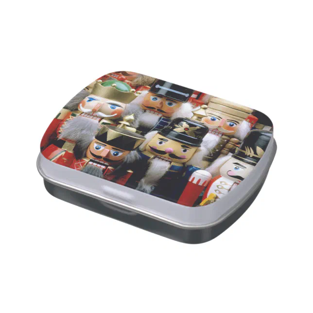 Nutcracker Troop Candy Tin Zazzle