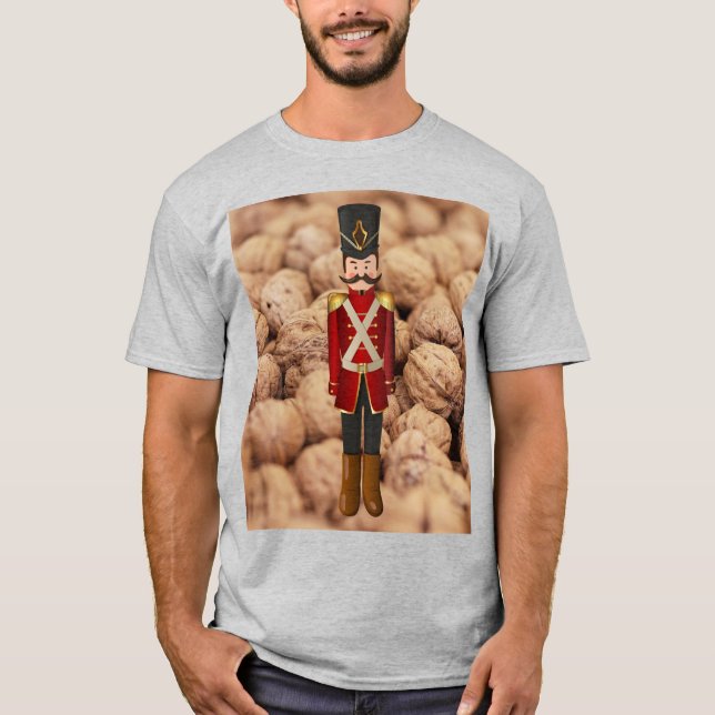 Nutcracker Unisex Funny Christmas T-Shirt (Front)