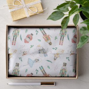 Nutcracker Watercolor Tissue Paper