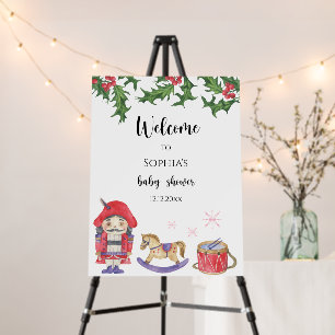 Nutcracker - Welcome baby shower Foam Board