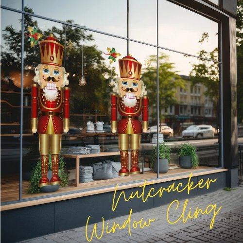 Nutcracker Window Cling