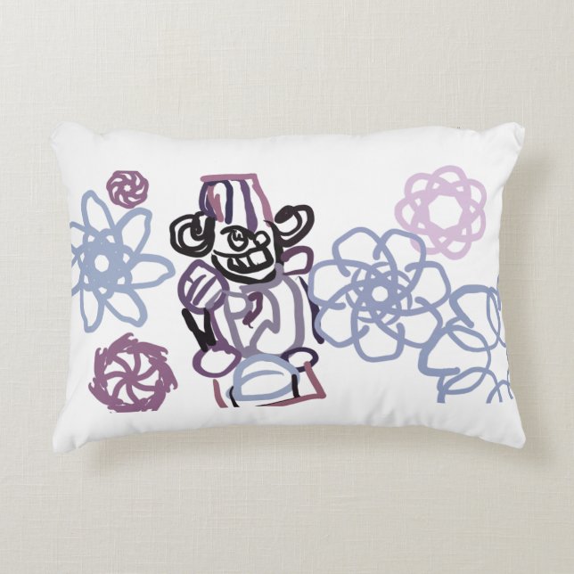 Nutcracker winter  accent pillow (Front)