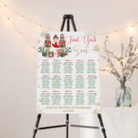 Nutcracker Winter Onederland 1st Birthday Seating 