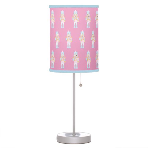 Nutcracker with Candy Cane Table Lamp