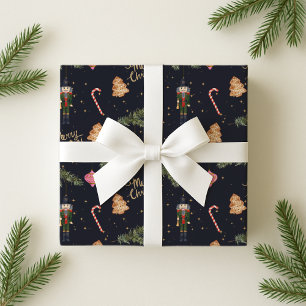 Nutcracker wrapping paper