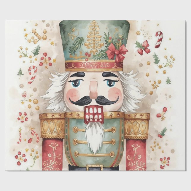 Nutcracker Wrapping Paper (Flat)