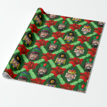 Nutcracker Wrapping Paper