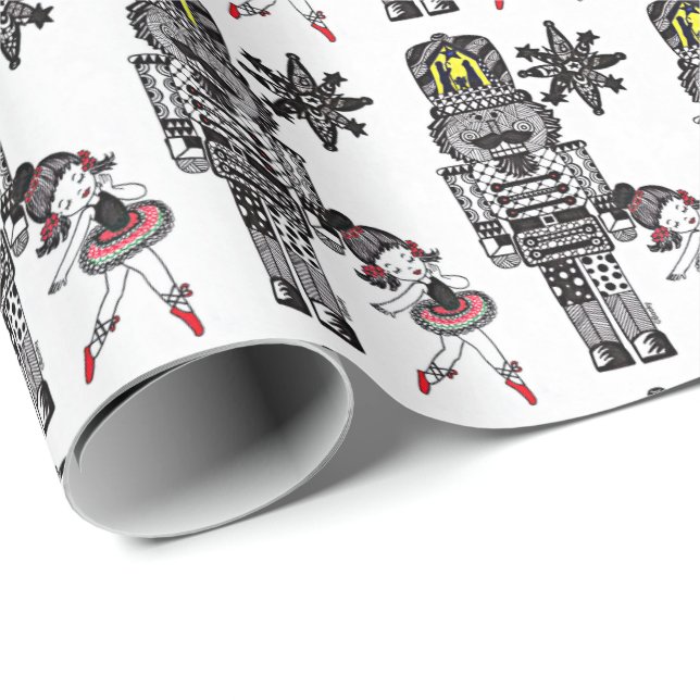 Nutcracker Wrapping Paper (Roll Corner)