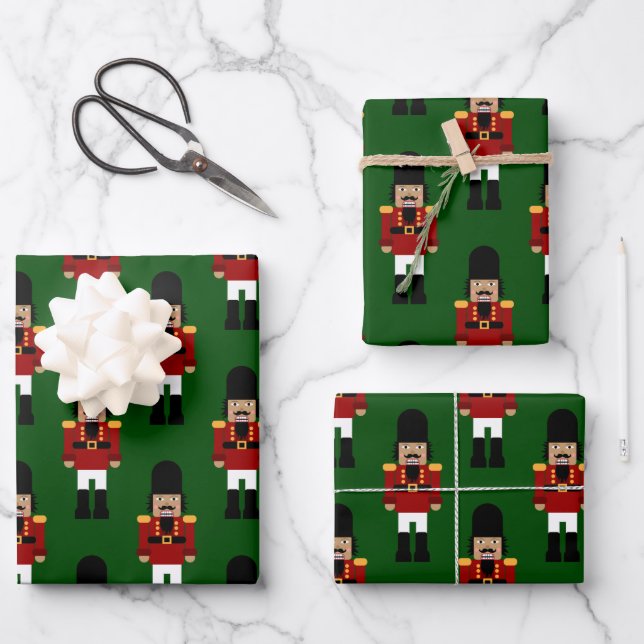 Nutcracker - wrapping paper sheets (Front)