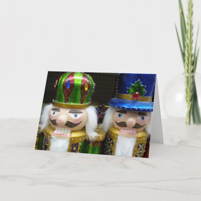 Nutcrackers 1 holiday card (Front)