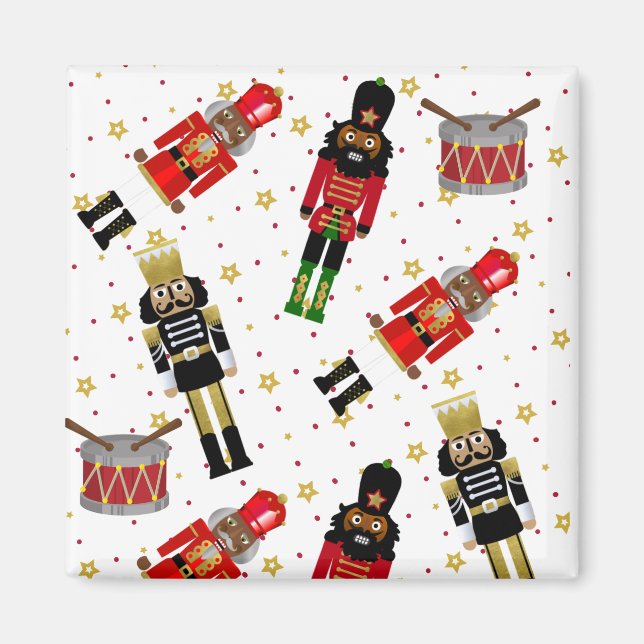 Nutcrackers and Drums Magnet (Front)