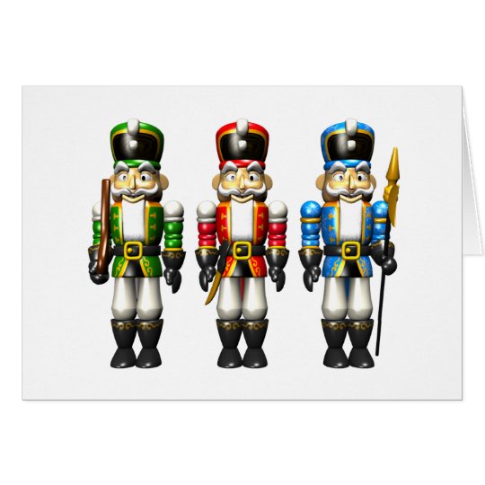 Nutcrackers - Christmas Card