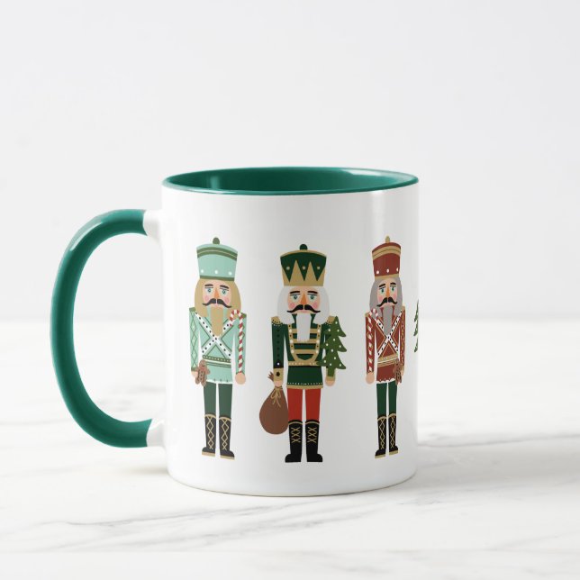 Nutcrackers Christmas Mug (Left)