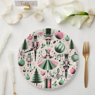 Nutcrackers Christmas Plate
