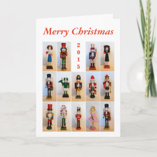 Nutcrackers Collage Holiday Card