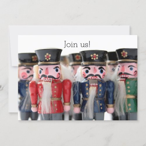 Nutcrackers group invitation