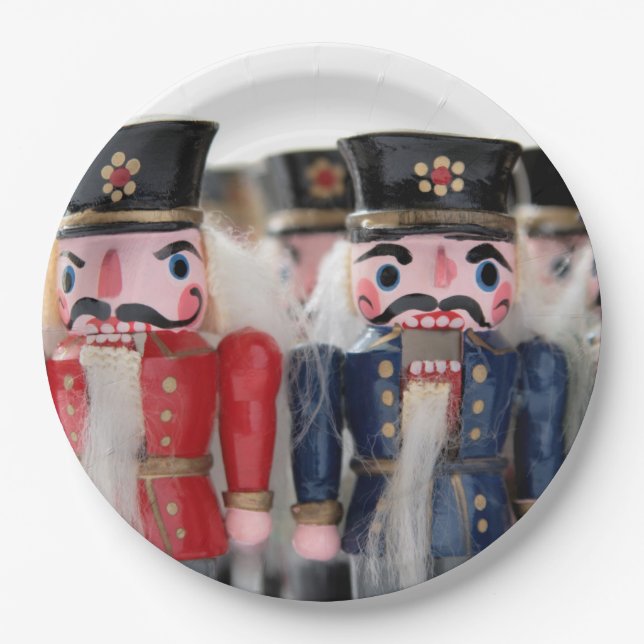 Nutcrackers group paper plates (Front)