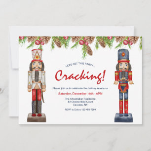 Nutcrackers Holiday Party Invitations