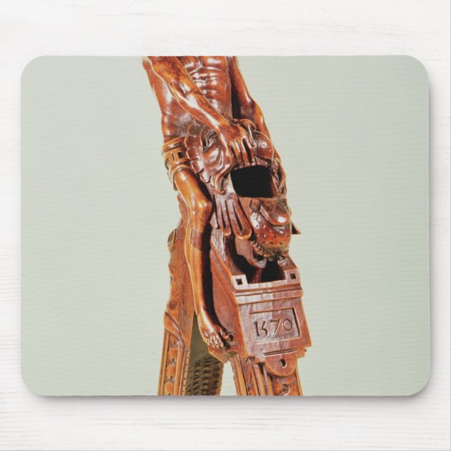 Nutcrackers in the form of a man mouse pad (Front)