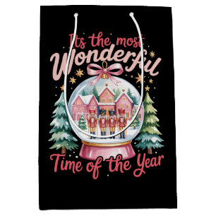 Nutcrackers It's Most Wonderful Time of The Year Medium Gift Bag