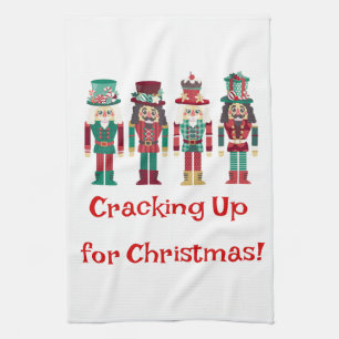 Nutcrackers kitchen towel