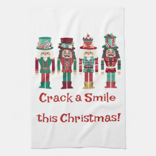 Nutcrackers kitchen towel