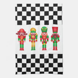 Nutcrackers kitchen towel