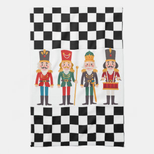 Nutcrackers kitchen towel
