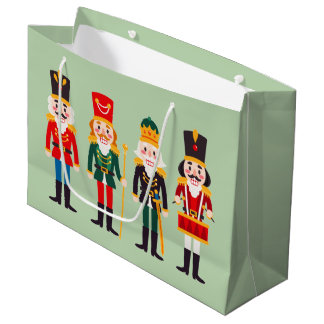 Nutcrackers Large Gift Bag