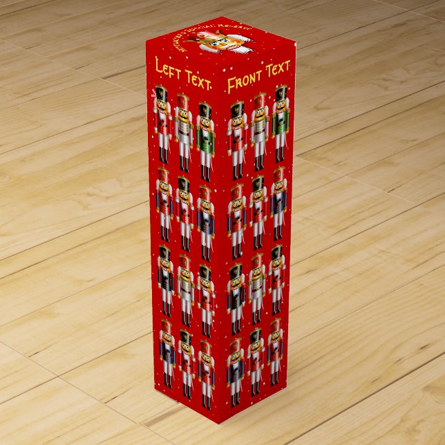 Nutcracker's Special Christmas Reserve Wine Gift Box (Front)