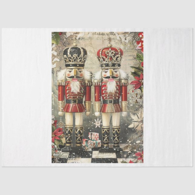 Nutcrackers Tissue Paper (Front)