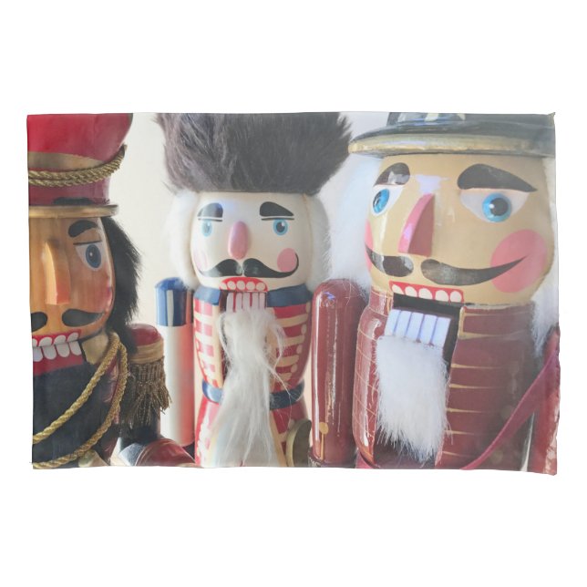 Nutcrackers together pillow case (Front)