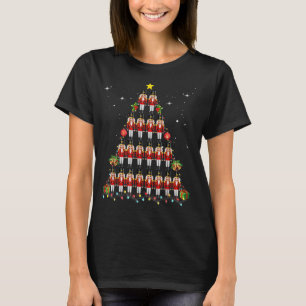 Nutcrackers Toy Christmas Tree Soldier Funny Xmas  T-Shirt