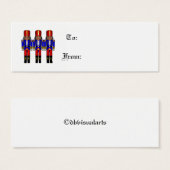 nutcrackers traditional  Seasons Greetings (Front & Back)