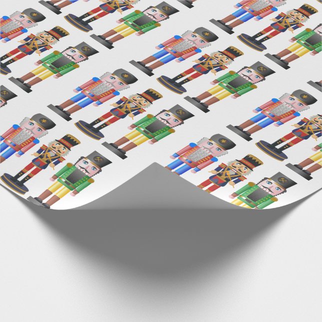 Nutcrackers Wrapping Paper (Corner)