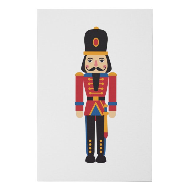 Nutcrackin Faux Canvas Print (Front)