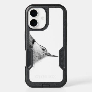 Nuthatch, Striking White Bird iPhone 16 Case