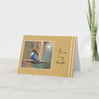 Nuthatch - Thinking of You & Praying for You Card