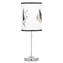 Nuthatches of North Carolina Lamp